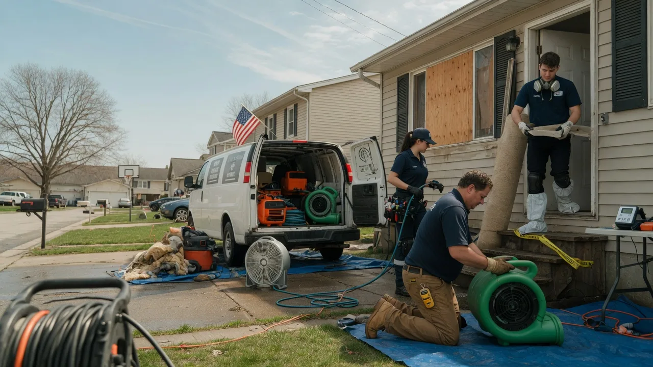 Water Damage Restoration in Bendena, KS near me